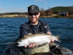 Keegan with a nice rainbow at McKenzies
