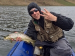 Warren with his third brown trout of the day