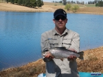 Warren with a 2kg rainbow from Turner's Cottage