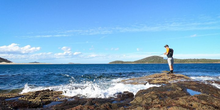 A Windy Fingal Bay