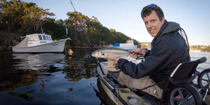 Aussie Salmon on the New Rod